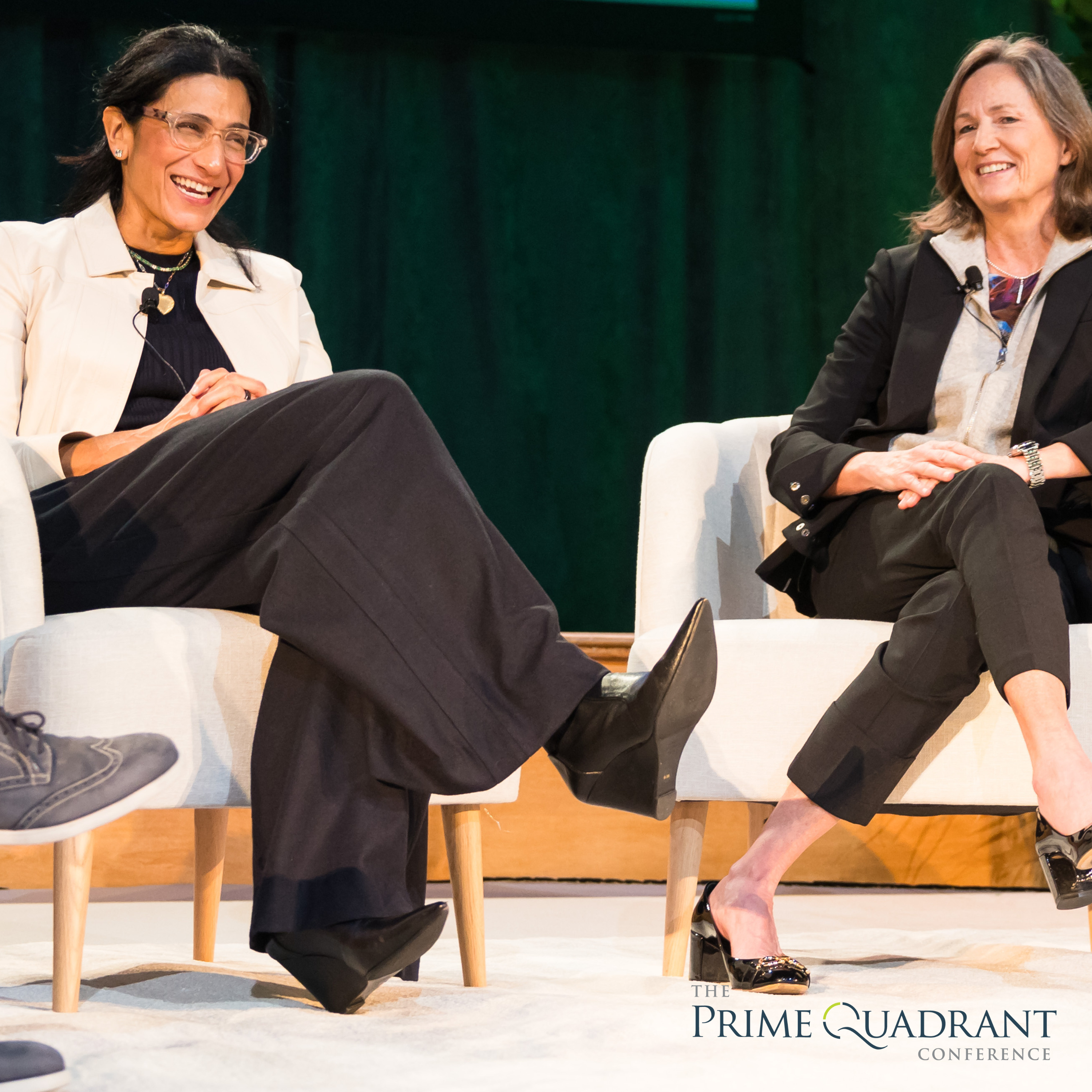 Jody Gunderson, Purnima Puri & Marcia Page at the 2023 Prime Quadrant Conference | Moderated by Mo Lidsky